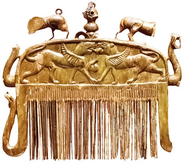 Etruscan jewel and granulation technique