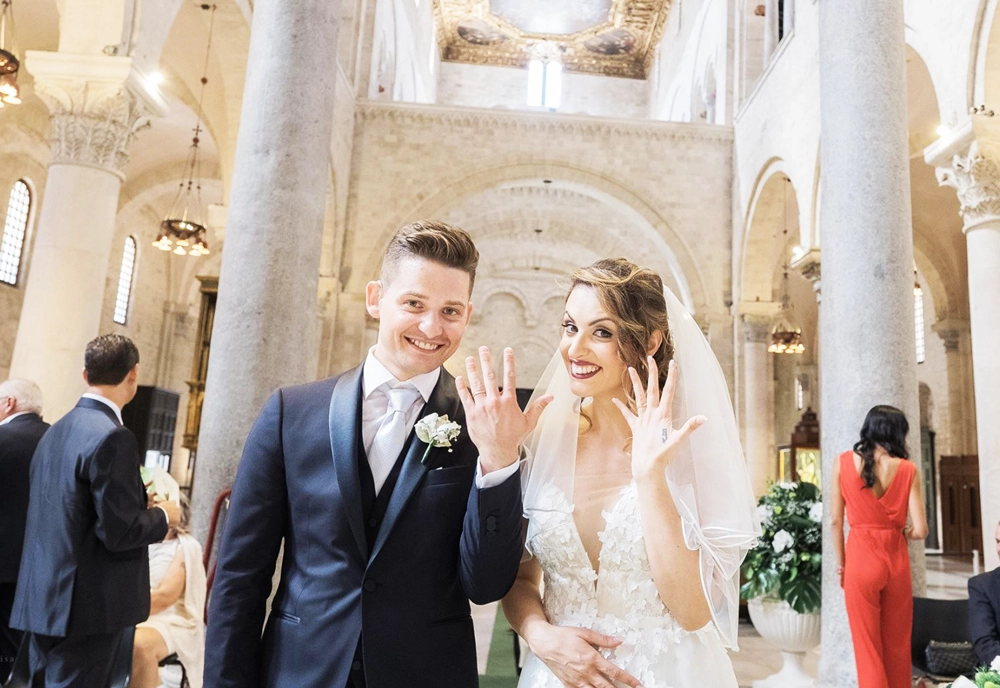 Custom wedding rings by Veronica and Giuseppe