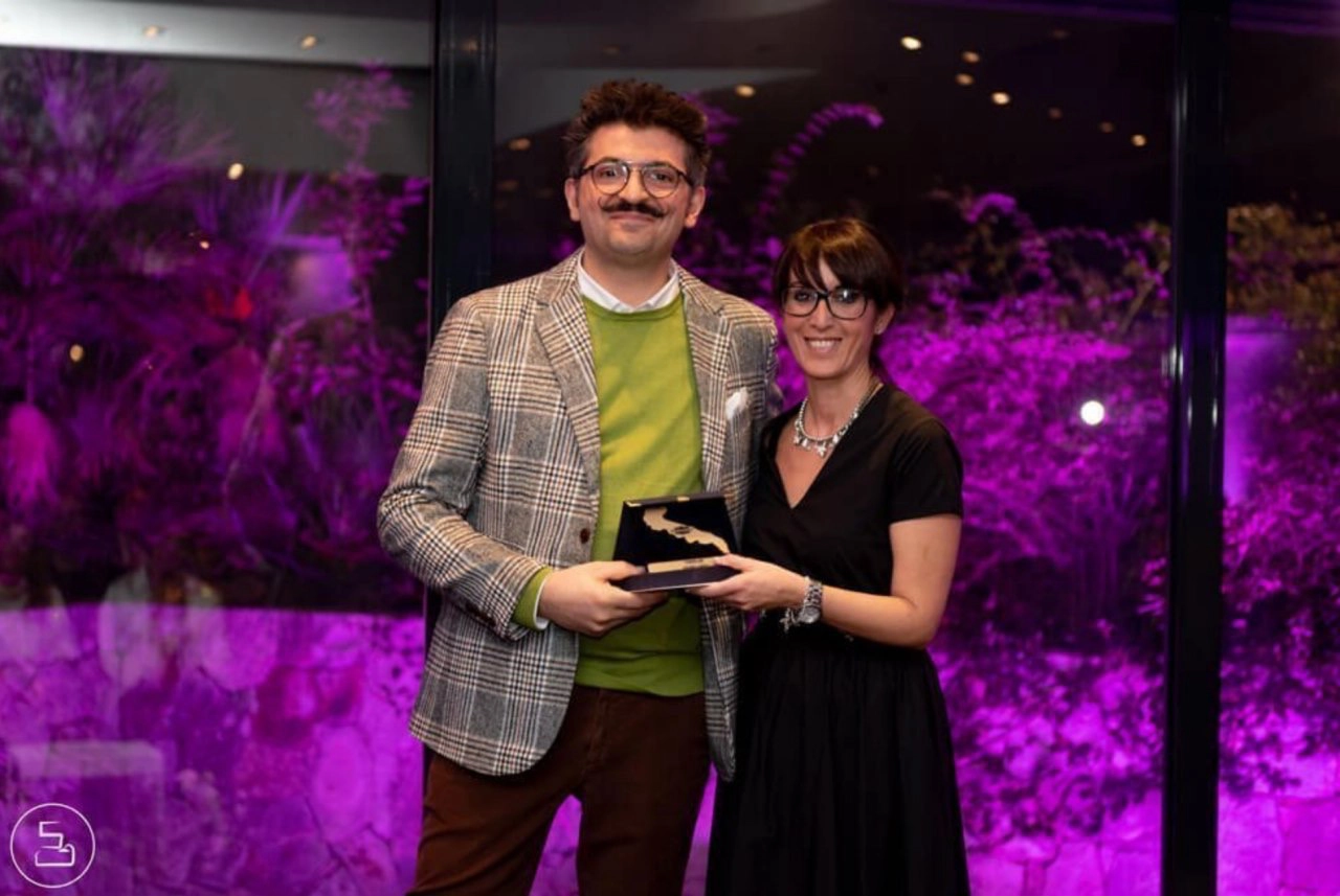 Antonio Colonna at the Apulian semi-final of the Italian Wedding Awards