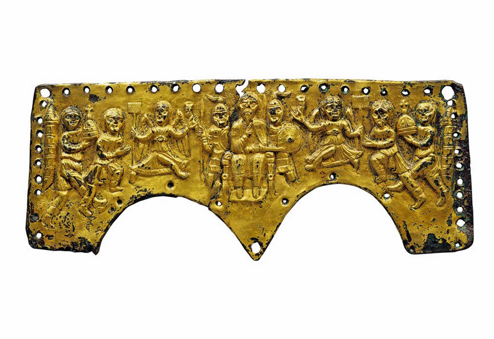 Triumph of King Agilulf, an example of Lombard goldsmith art